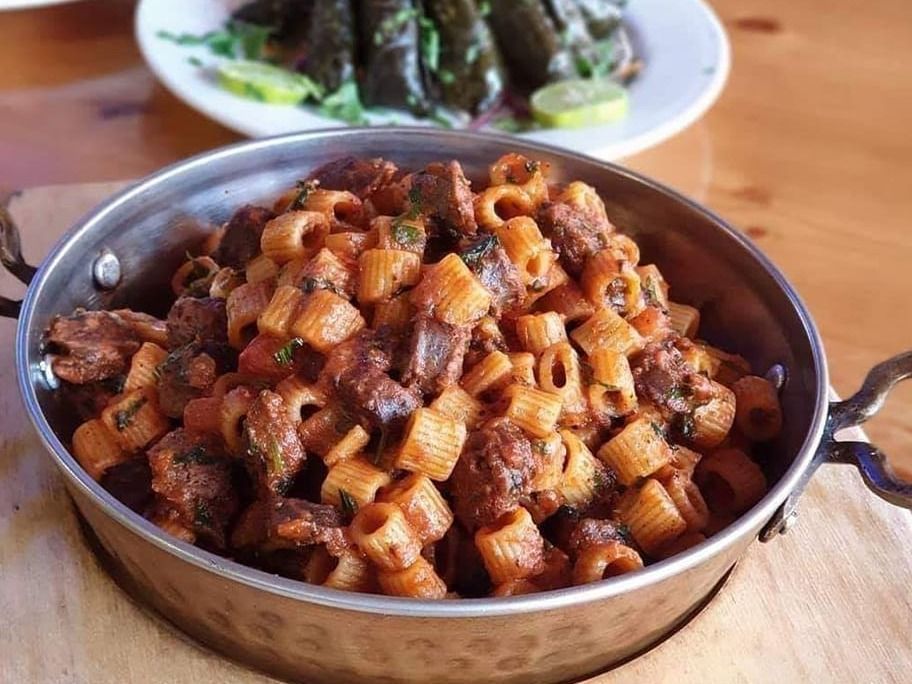sausage red sauce Pasta