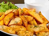 Fries Wedges With Herbs
