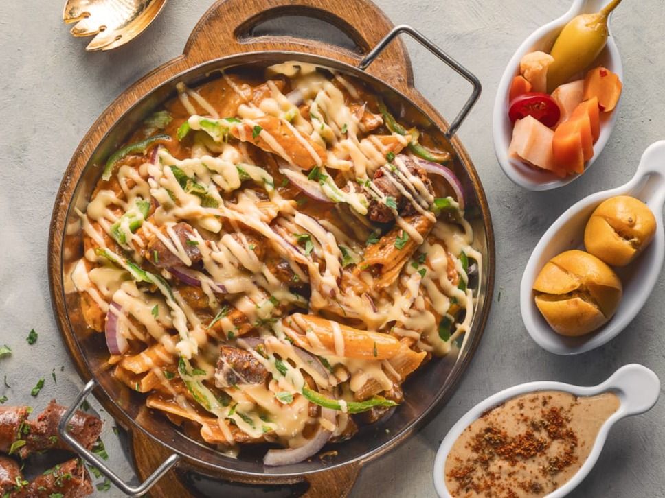 sausage and cheddar cheese Pasta