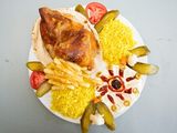 Half Charcoal Grilled Chicken