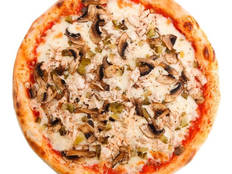 Chicken Mushroom Pizza