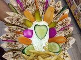 Family Arabic Chicken Shawarma Meal