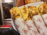large chicken shawerma sandwich