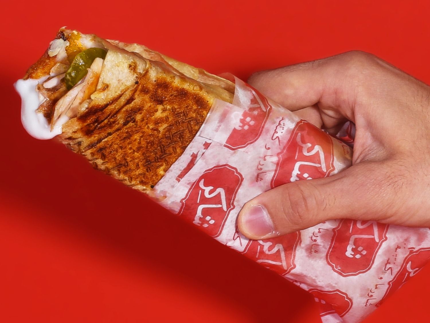 Cheese Chicken Shawarma Sandwich