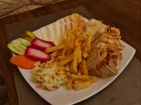 arabian chicken shawerma meal for 1 person