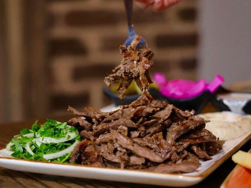 half kilo baladi meat shawerma