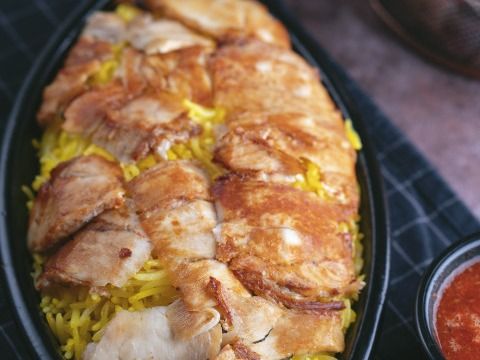 Chicken Shawerma Fatteh
