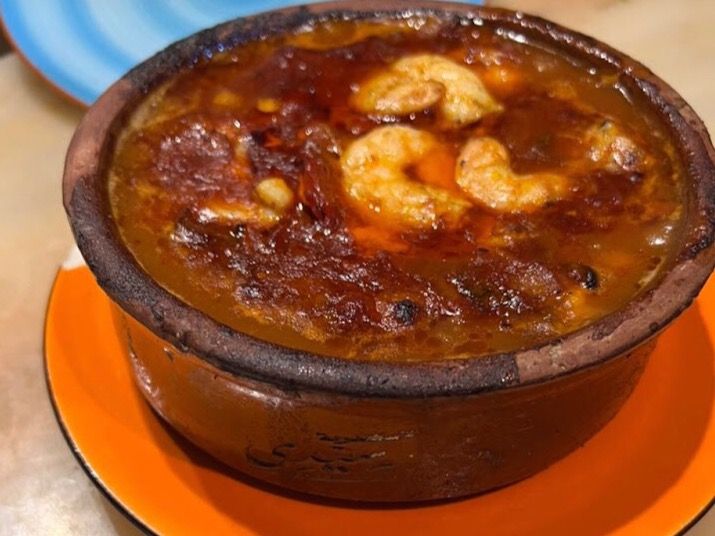 Shrimp Red Sauce Tagine