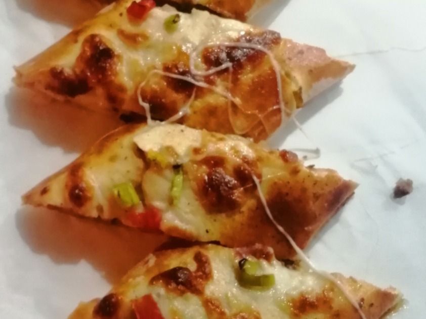 Oriental Sausage Calzone
