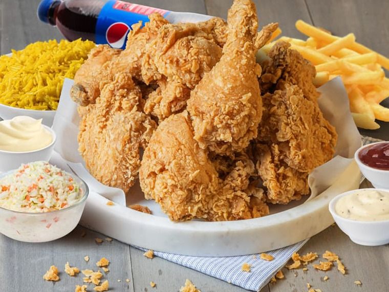 6 Pieces Broasted Meal