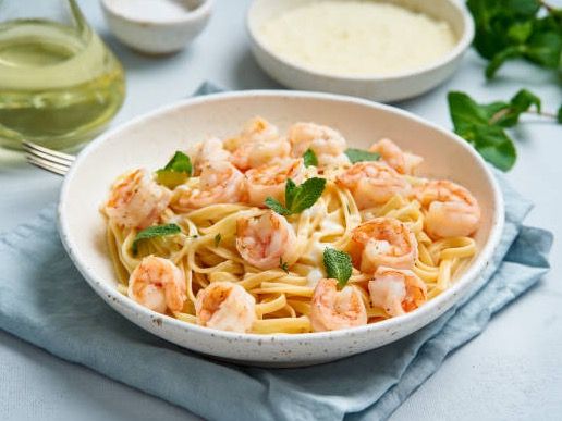 white sauce squid pasta