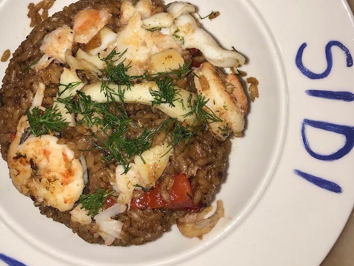 Seafood Sayadaia Rice