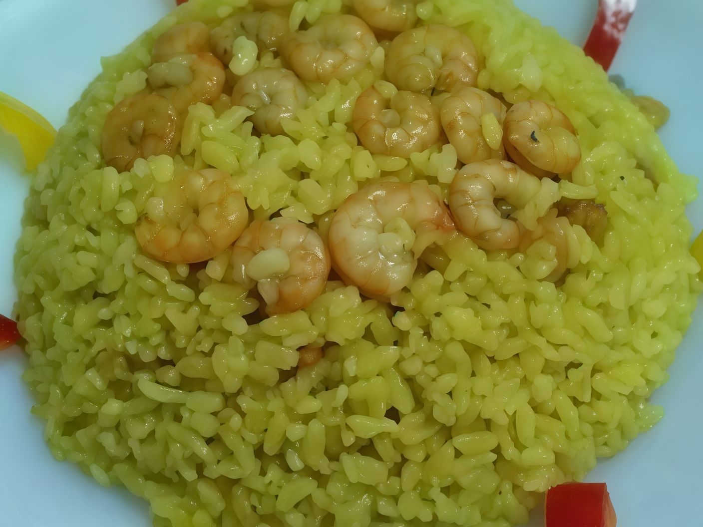 Elwaly Green Rice With Seafood