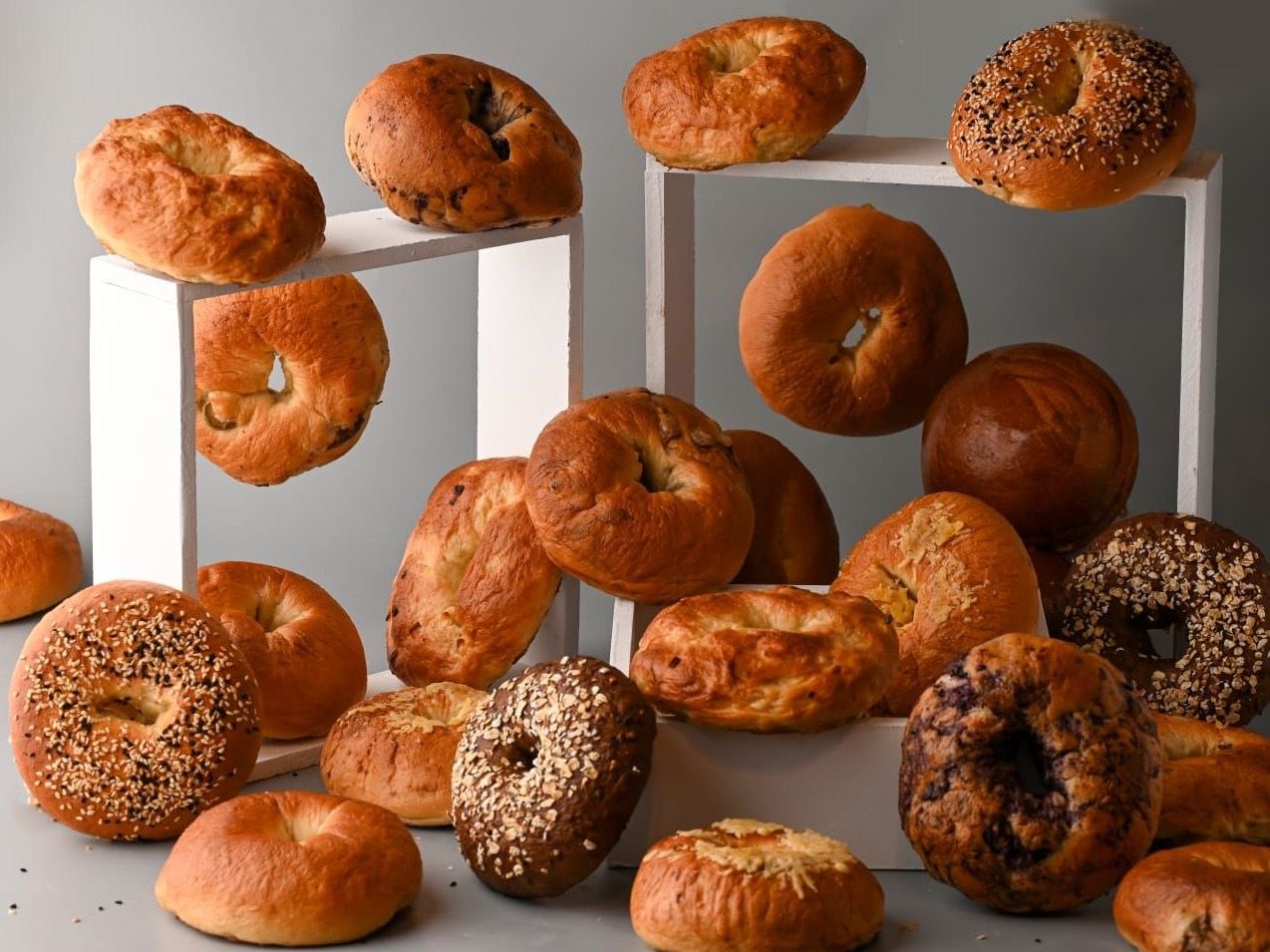 Cinnamon and Raisins Bagel