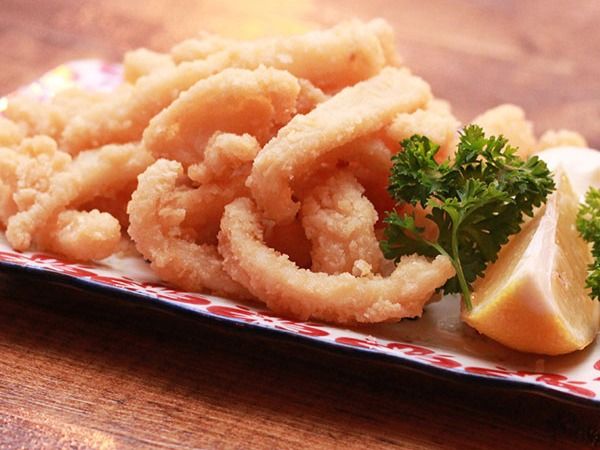 Squid order Dish