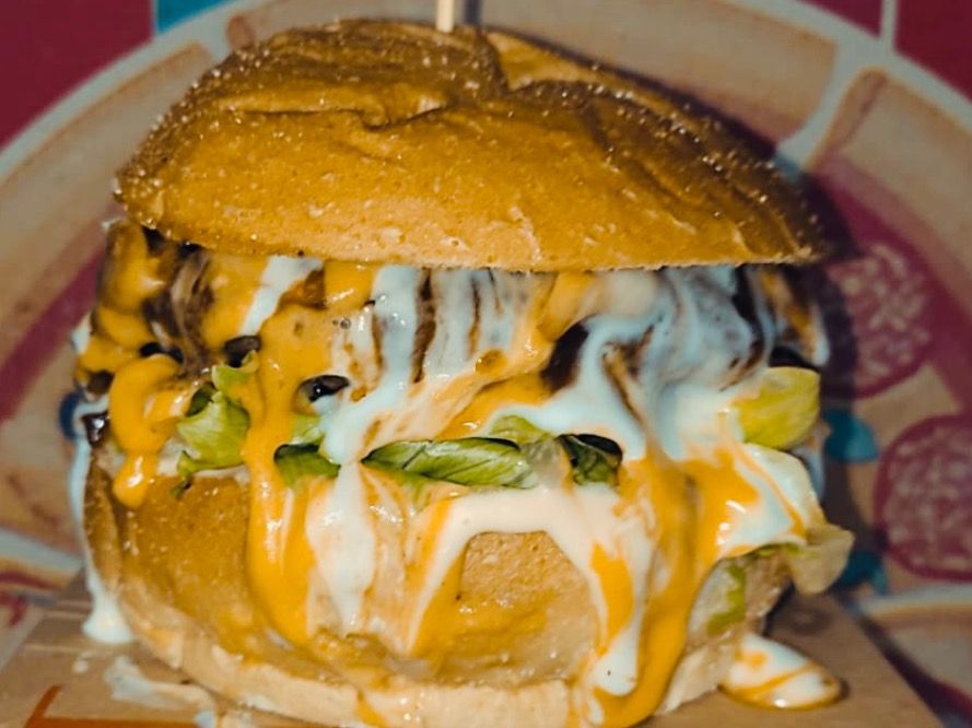 Mushroom Beef Burger