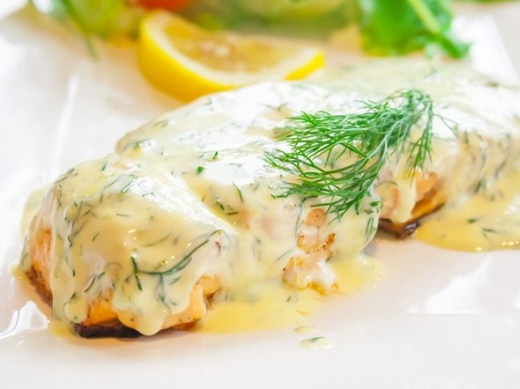 Fish Fillet with ع Rouset El Bahr Mixture Dish