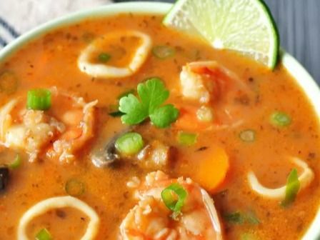 Spicy Seafood Soup
