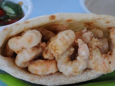 Large Fried Shrimp Sandwich