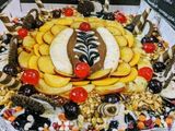 Chocolate And Fruits Pie