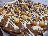 Chocolate And Nuts Pie