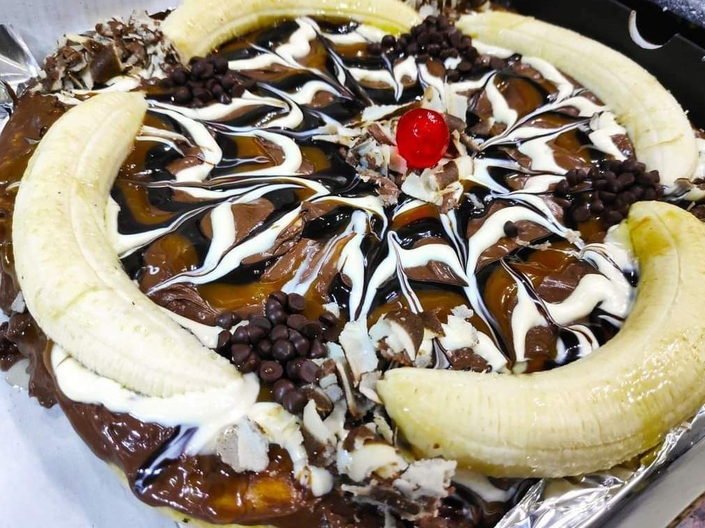 Chocolate And Banana Pie
