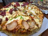 Mix Meat Pizza Cake