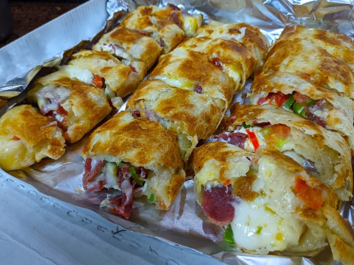 Pastrami Roll Pie