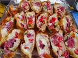 Pastrami With Kiri Cheese Roll Pie
