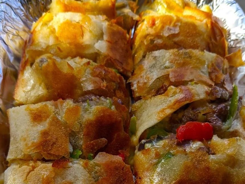 Chicken Roll Pie