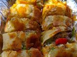 Chicken Roll Pie