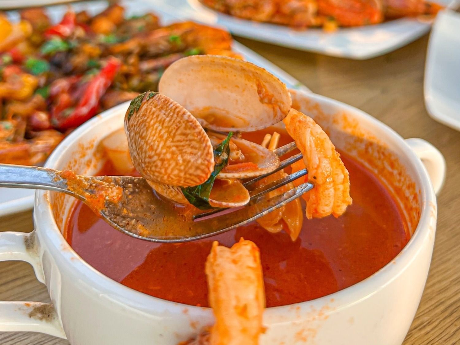 Red sauce soup
