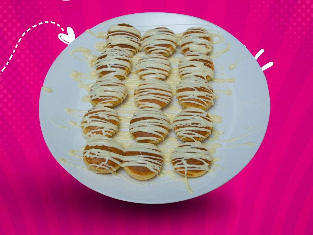 White Chocolate Mini Pancake