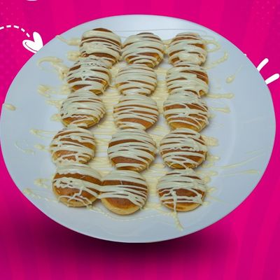 White Chocolate Mini Pancake