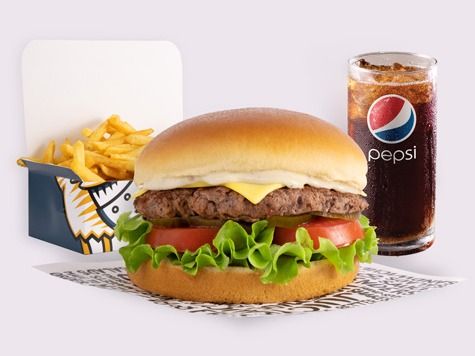 Single PDQ Burger Combo