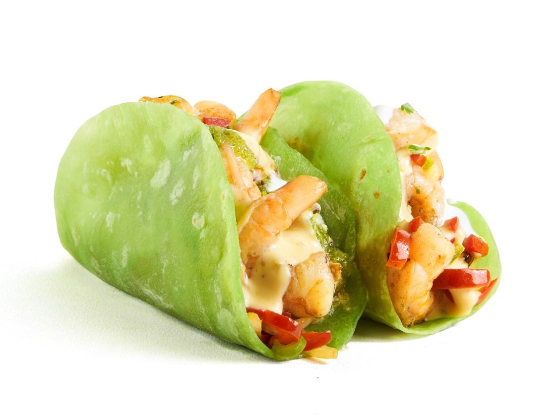 Tostado Tacos Shrimp