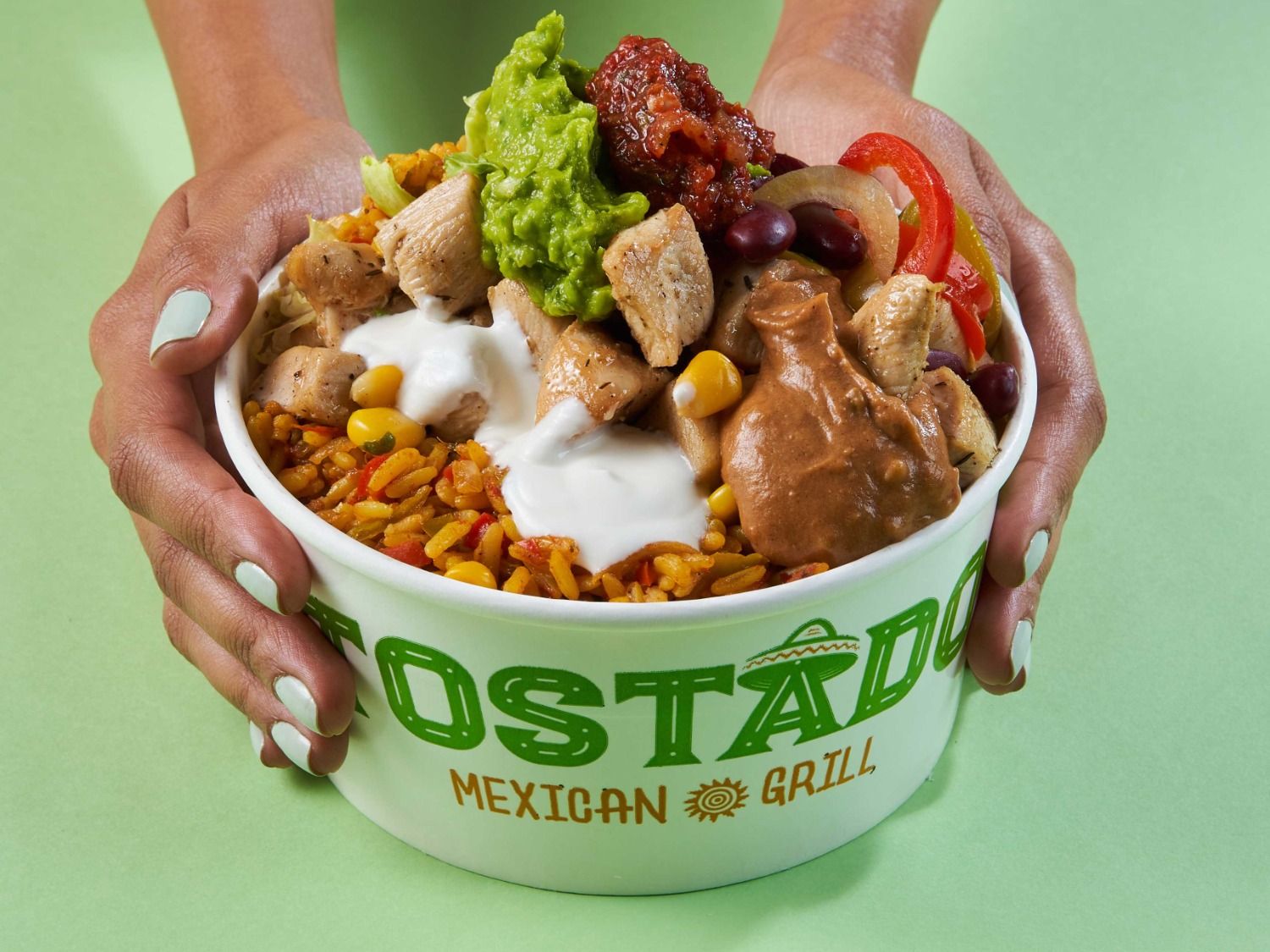 Tostado Bowl Ground Beef