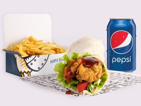 Smokehouse BBQ Wrap Combo