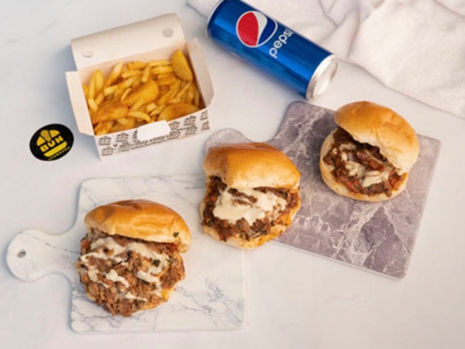 3 Beef Sandwiches Meal