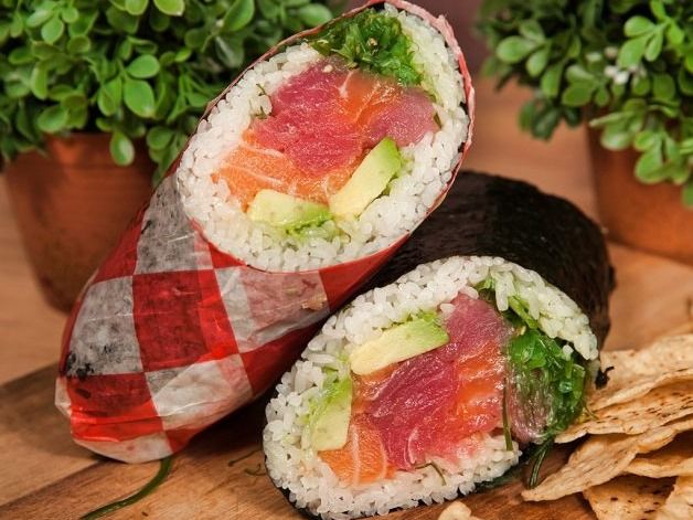 Tuna Truffle Burrito