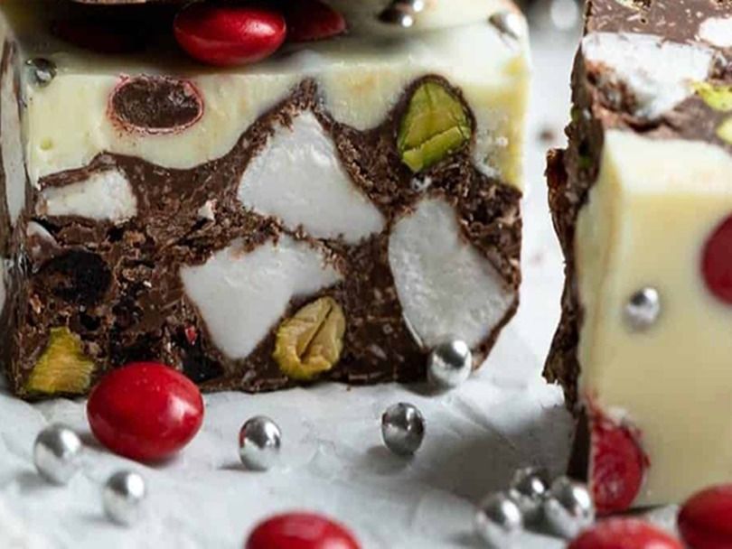 Rocky Road Fudge