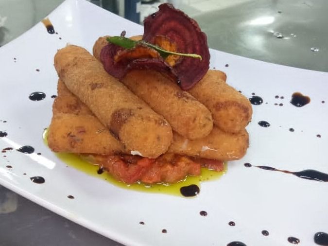 Fried Mozzarella Sticks