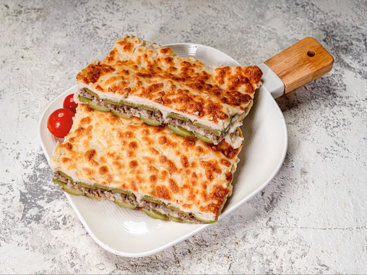 Zucchini With Bachamel
