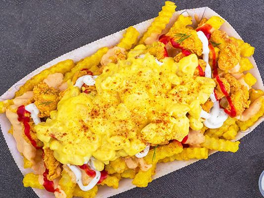 French Fries With Chicken Packet