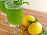 lemon mint juice
