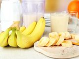 banana with milk juice