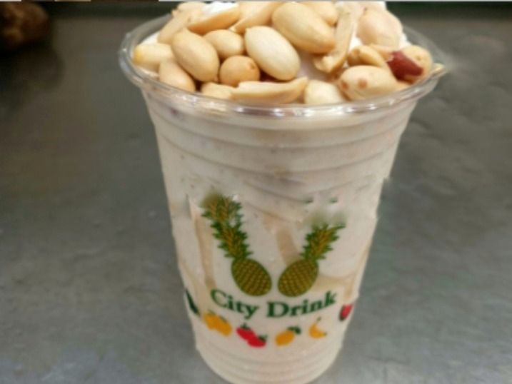 Vanilla peanut juice