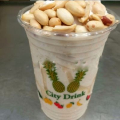 Vanilla peanut juice