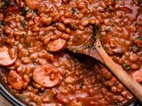 Box Of Beans With Sausage