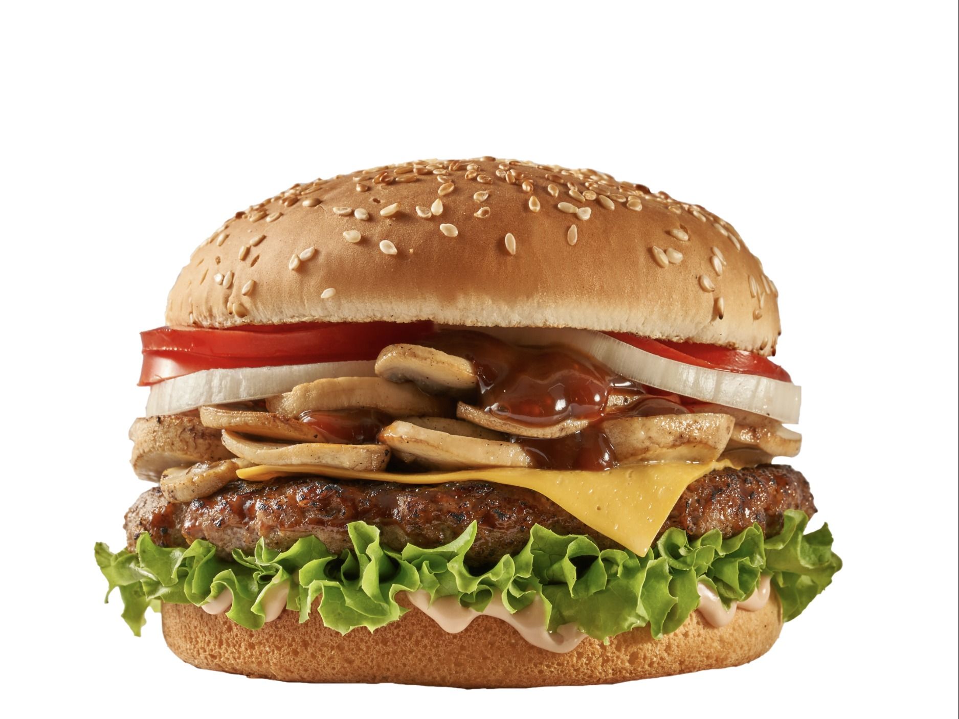 mushroom burger